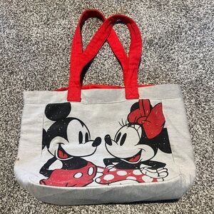 Disney Mickey Mouse & Minnie Mouse Tote Bag